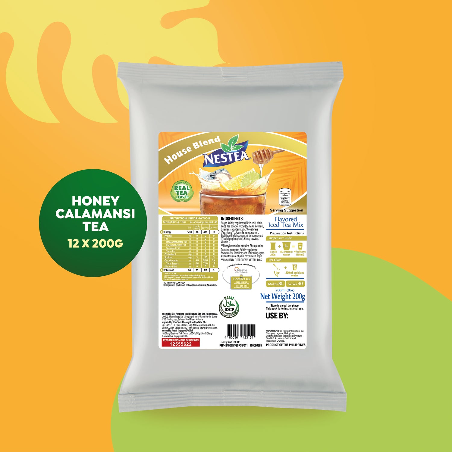 NESTEA Houseblend Honey Calamansi Tea - 200g