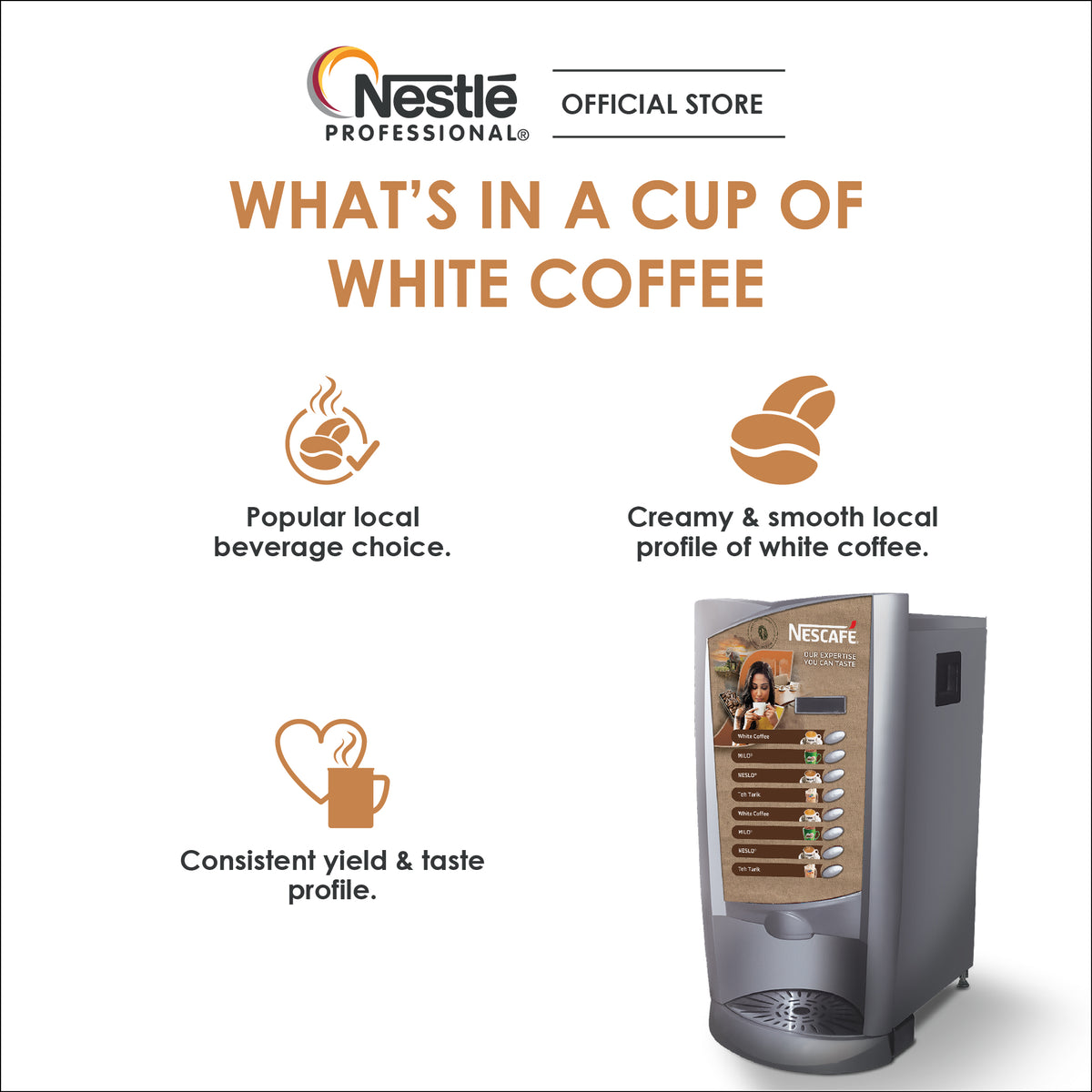 NESCAFE White Coffee - 1kg