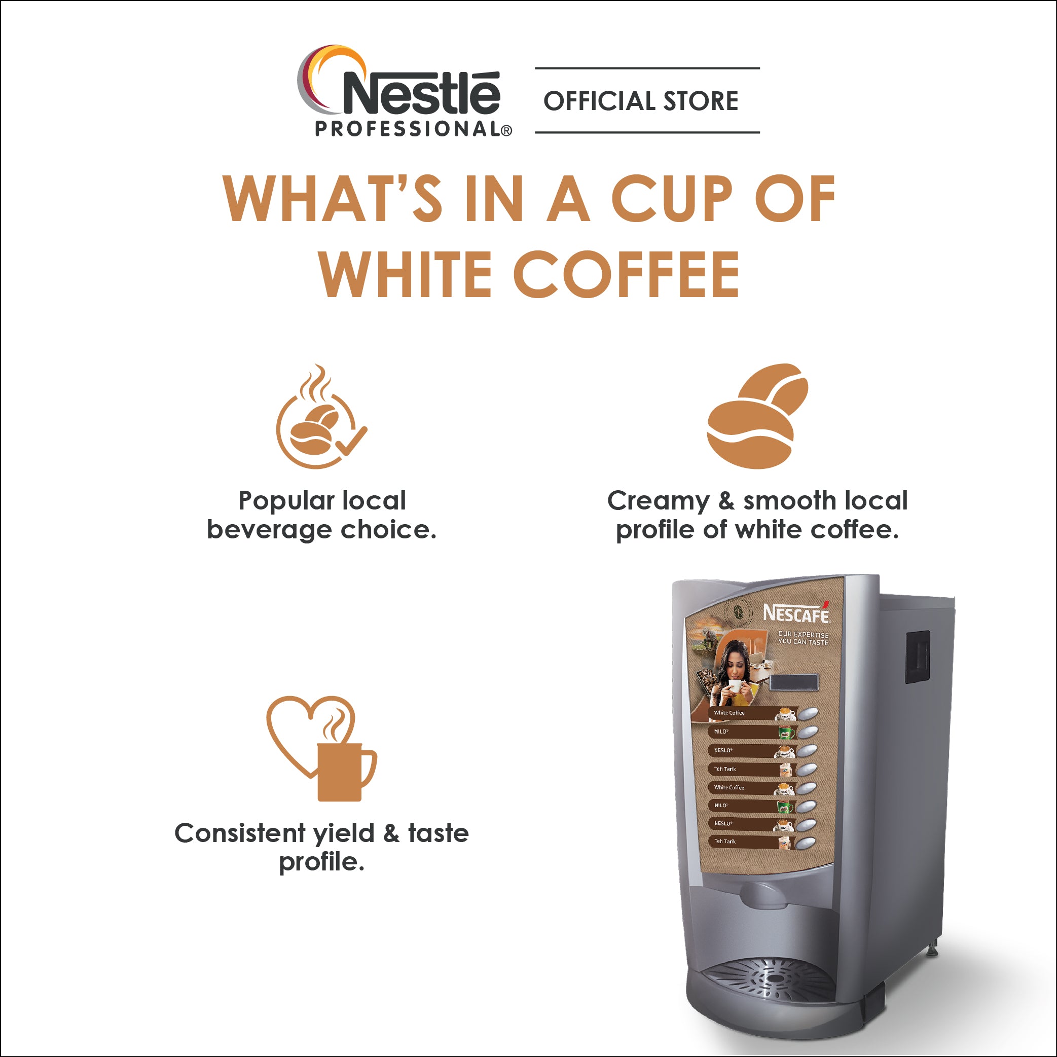 NESCAFE White Coffee - 1kg