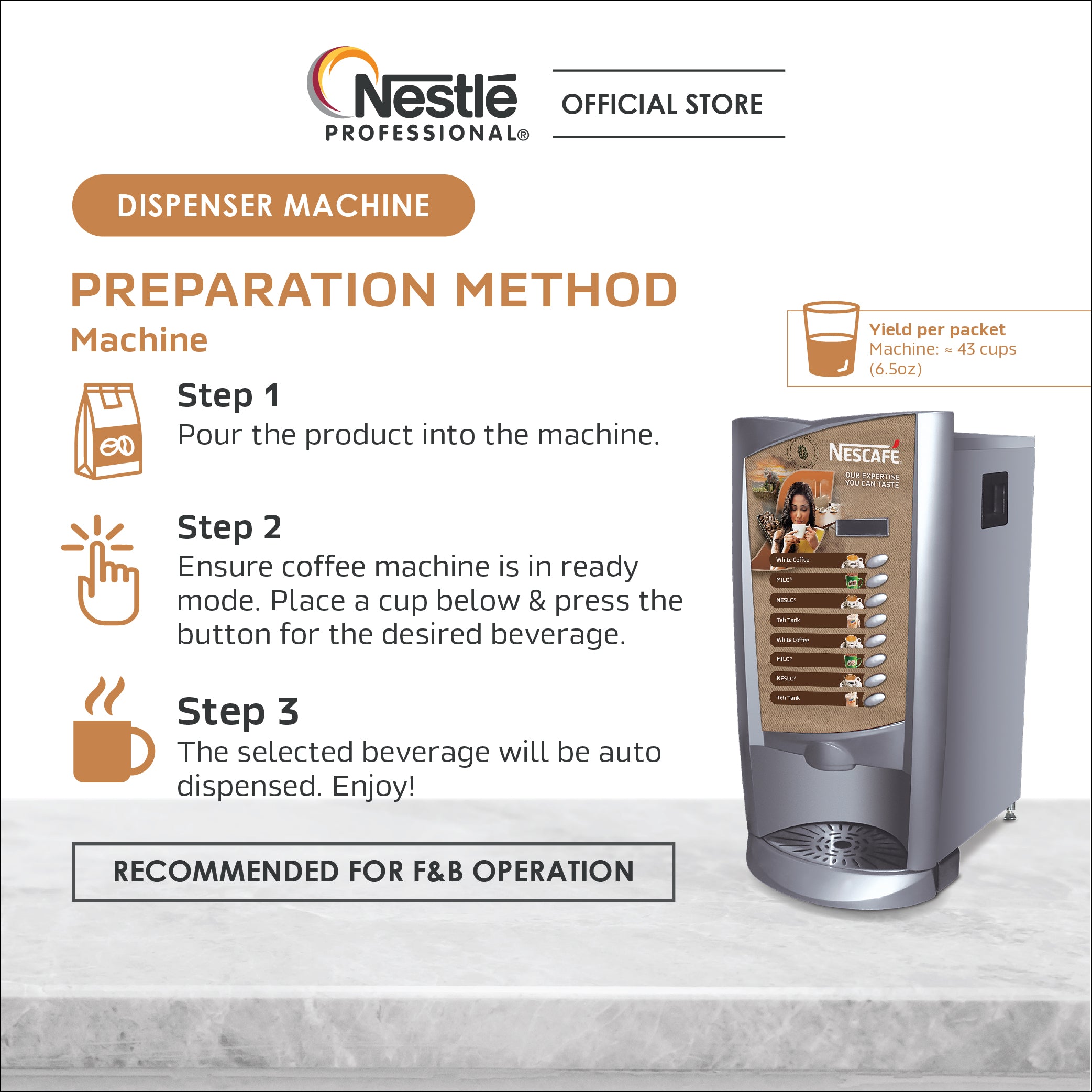 NESCAFE White Coffee - 1kg