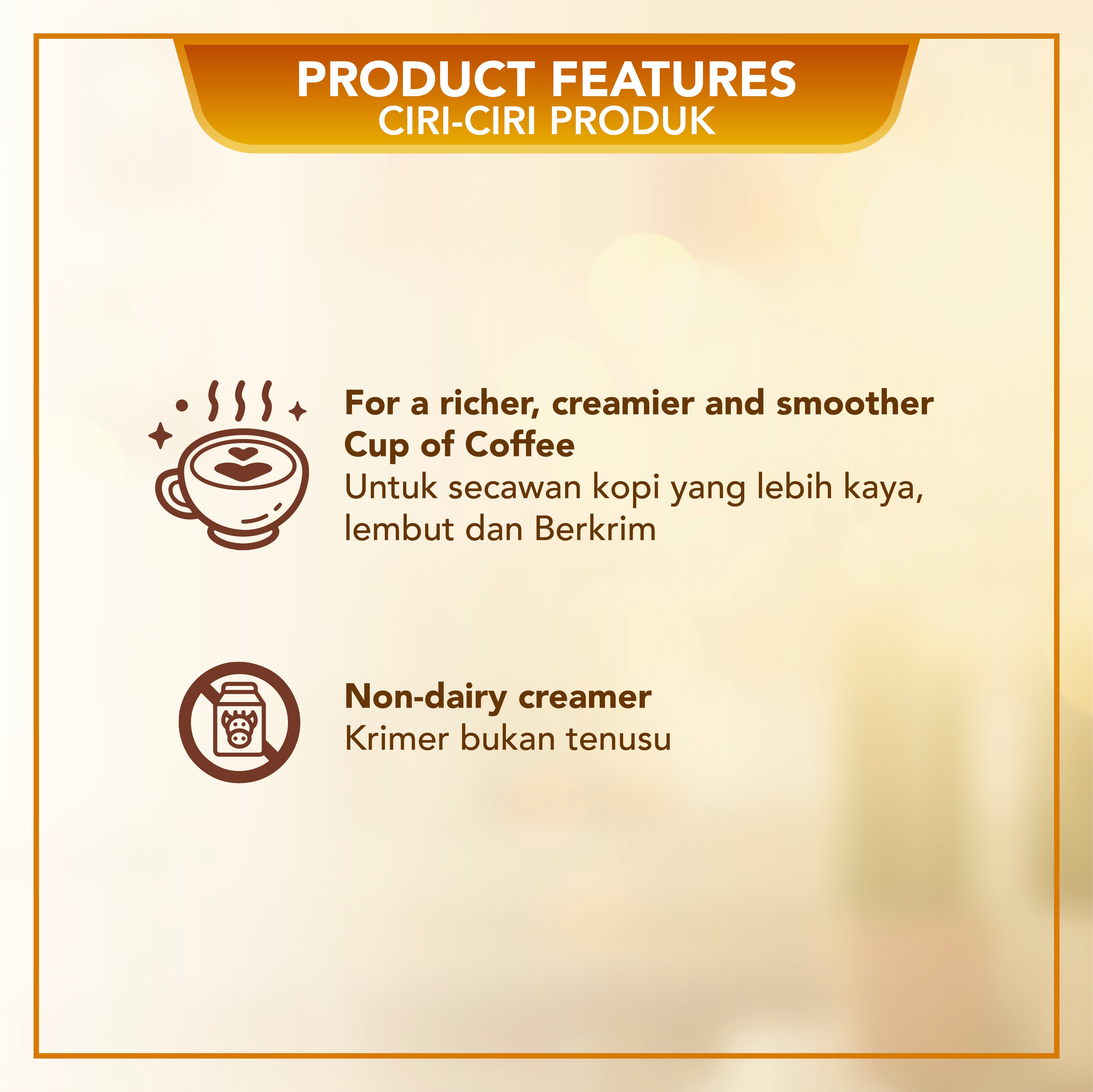 Coffee-mate creamer stickpack