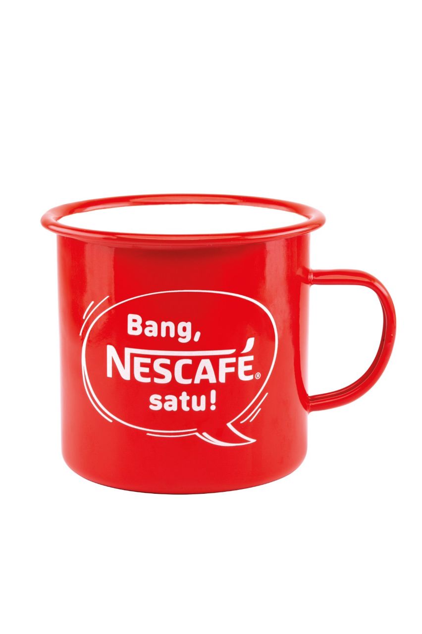 [FOC] NESCAFÉ Enamel Mug "Bang Nescafe 1"
