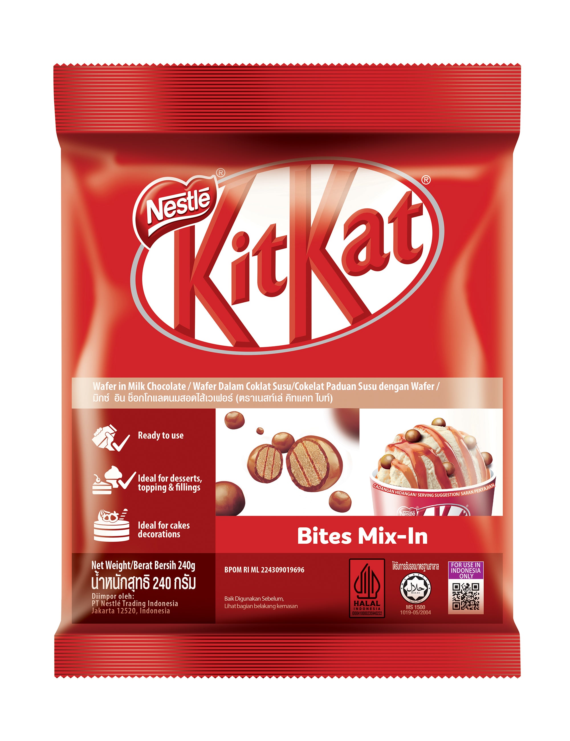 Nestle Kitkat Bites Mix-In 240g