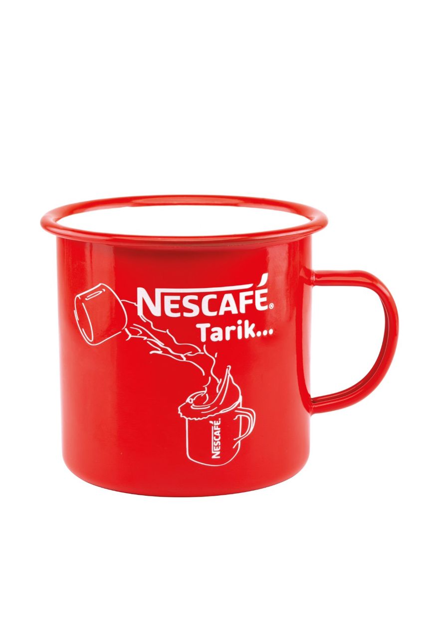 [FOC] NESCAFÉ Enamel Mug &quot;Nescafe Tarik&quot;